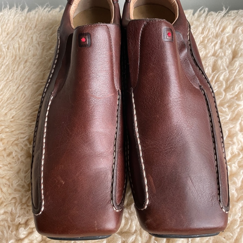 Size 12 Tsubo leather shoes, loafers, moccasins,